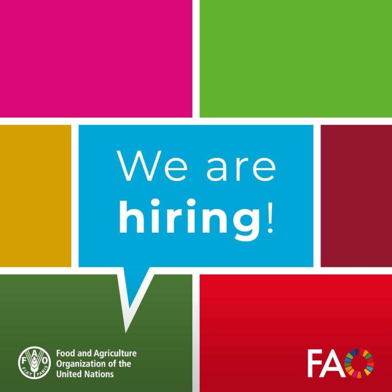 PAID FAO Internship Programme 2025-26: Gain Hands-On Experience with the United Nations Food and Agriculture Organization,2025
