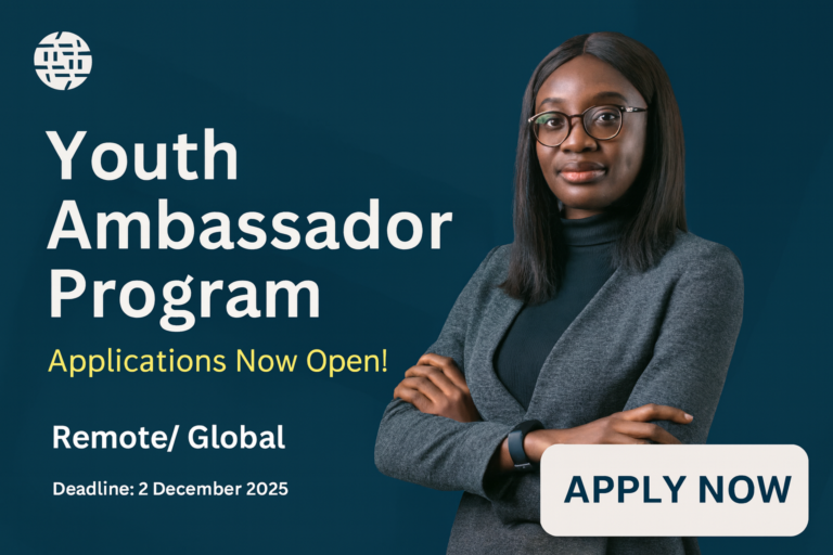 Applications Open for the 2026 Internet Society Youth Ambassador Program