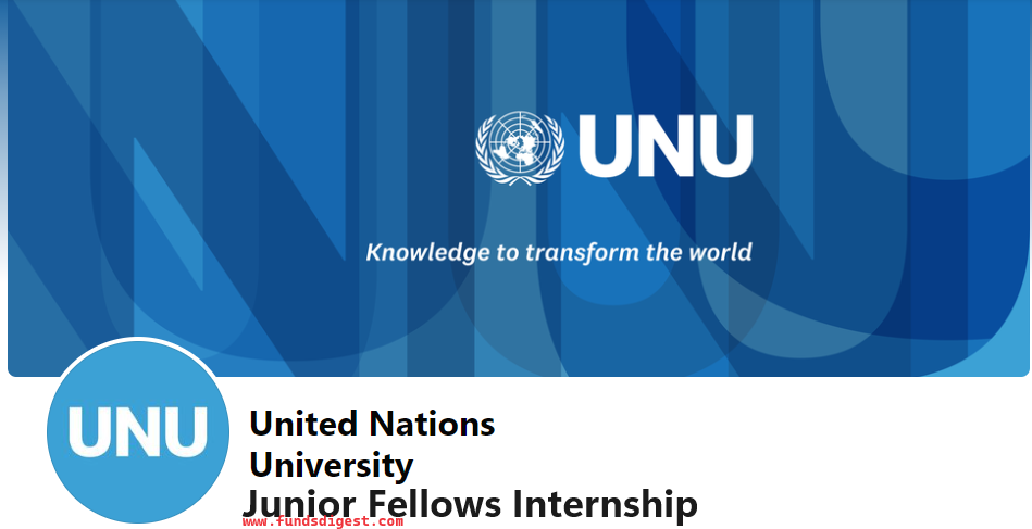 Junior Fellows Internship Programme at UNU