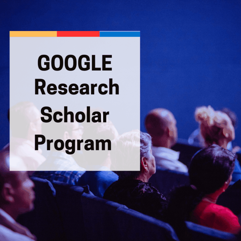Apply for Google’s Research Scholar Program with funding up to $60,000 USD