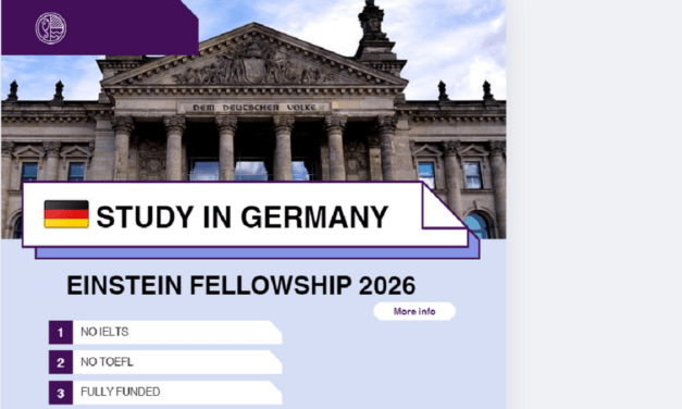 Einstein Fellowship Germany 2026 Scholarship