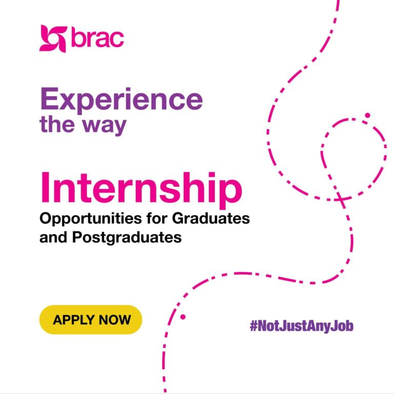 BRAC International BRIDGE Internship Programme Application Form-January 2026 (Paid Internship, open to all)