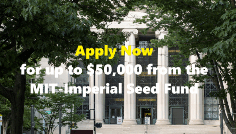 MIT-Imperial Seed Fund