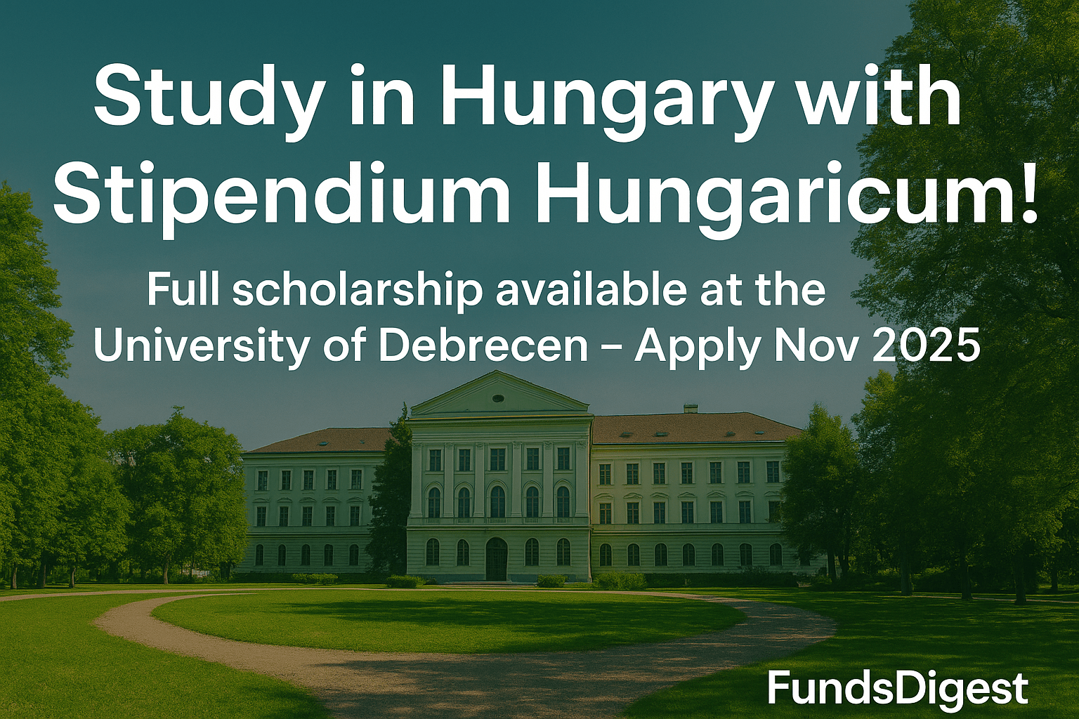 Stipendium Hungaricum at the University of Debrecen