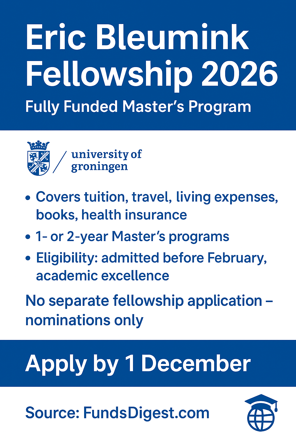 Eric Bleumink Fellowship 2026