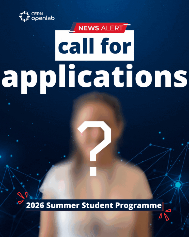CERN OPENLAB Summer Student Programme 2026