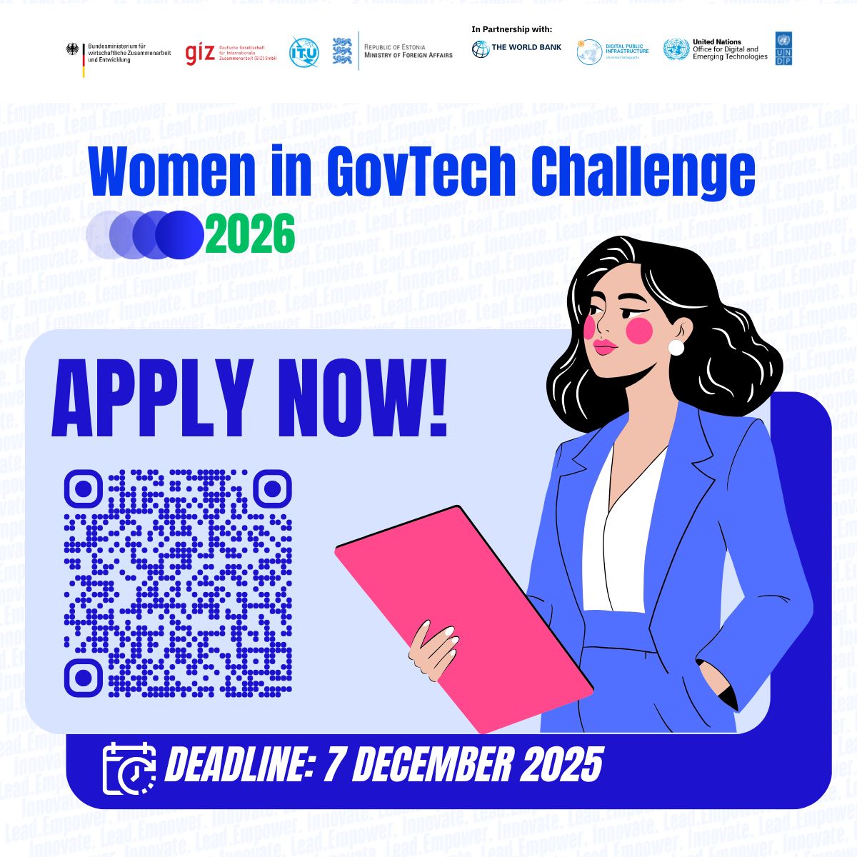 Women in GovTech Challenge 2026: Empowering Women to Shape the Future of Digital Government