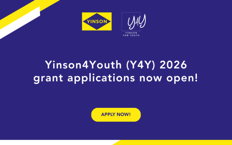 Yinson4Youth (Y4Y) 2026 grant applications are now open!