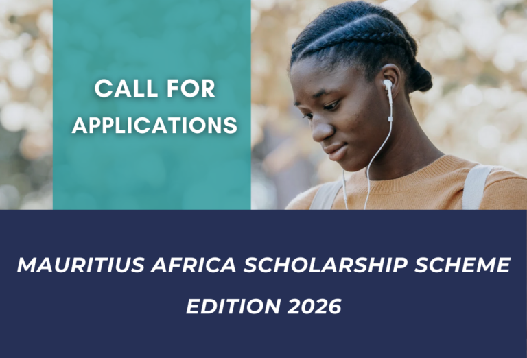 Mauritius Africa Scholarship Scheme 2026: Call for Applications