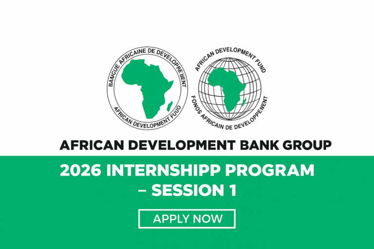 Paid African Development Bank Internship 2026 (Remote or Onsite) – Fully Funded Benefits | Apply Now