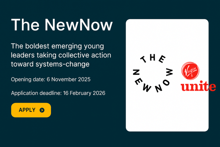 The NewNow 2026: Empowering Young Leaders to Drive Systems Change in the Global South