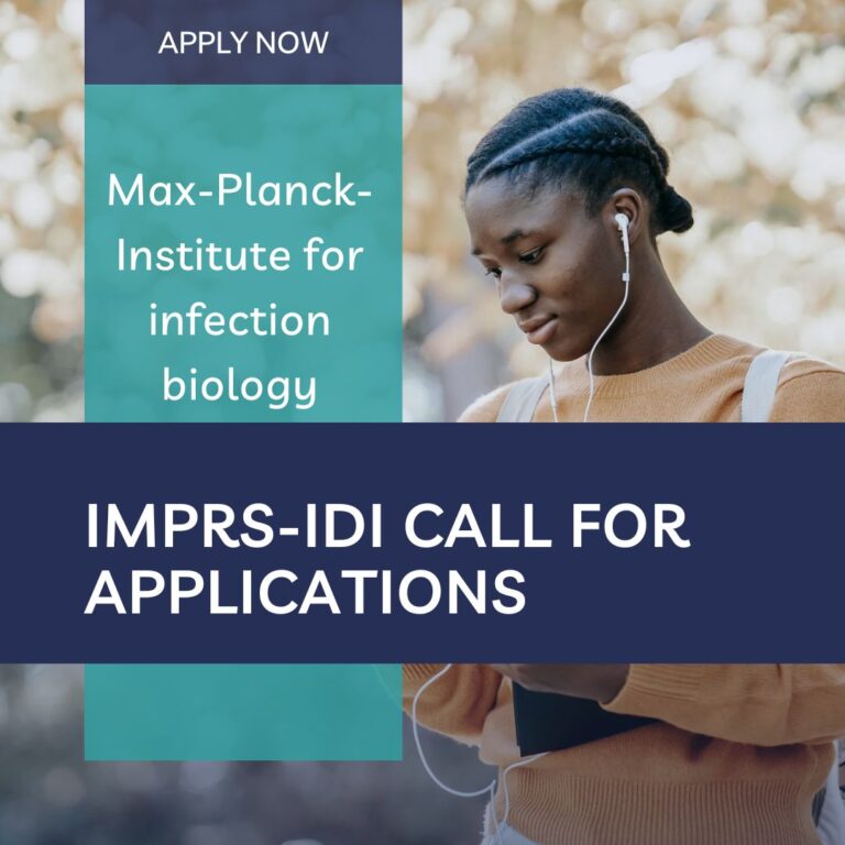 Fully Funded IMPRS-IDI 2026 PhD Program – International Max Planck Research School for Infectious Diseases & Immunology