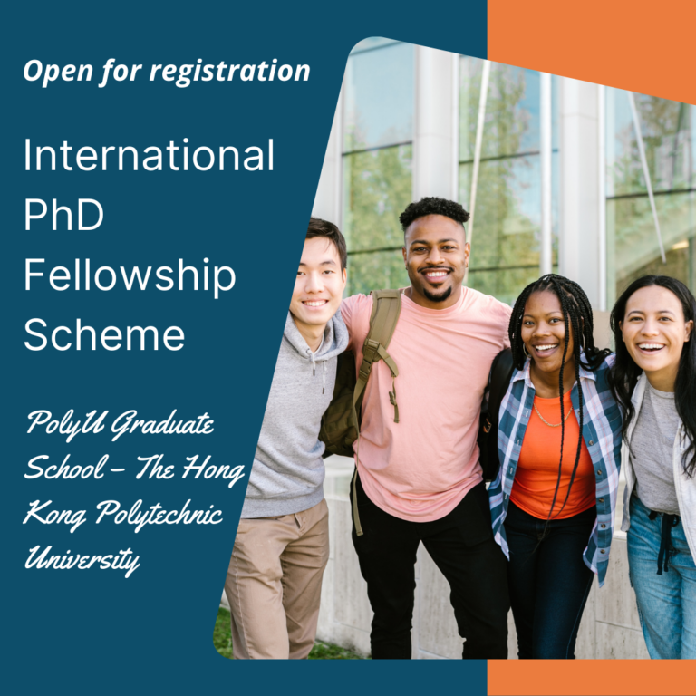International PhD Fellowship Scheme (IPFS) at PolyU