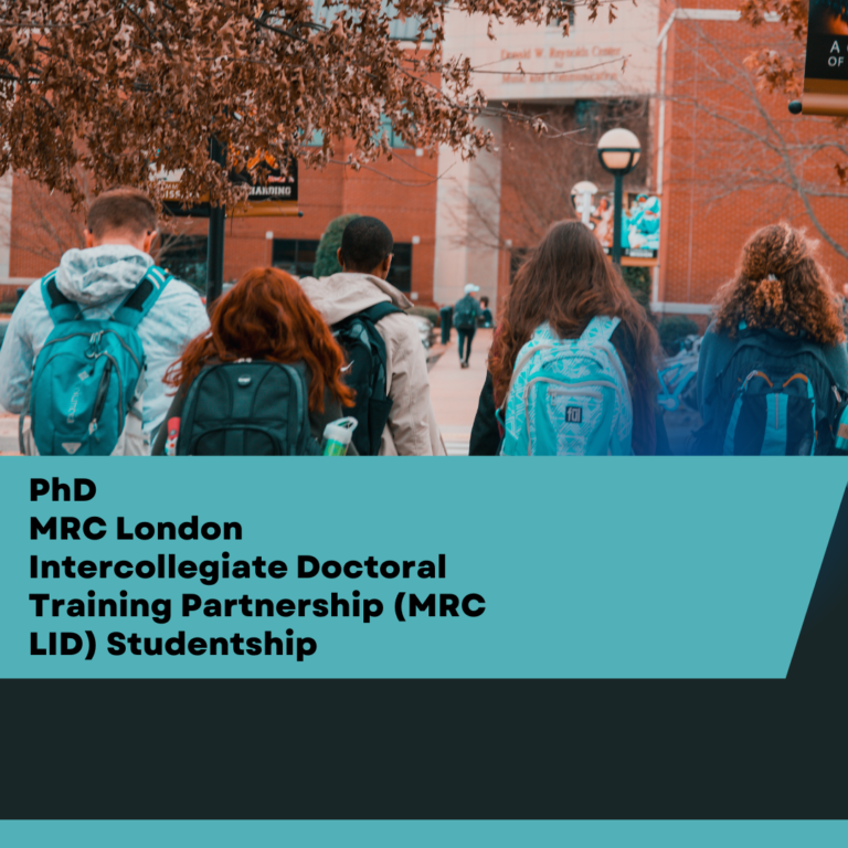 PhD Studentship Opportunity (2026–27)