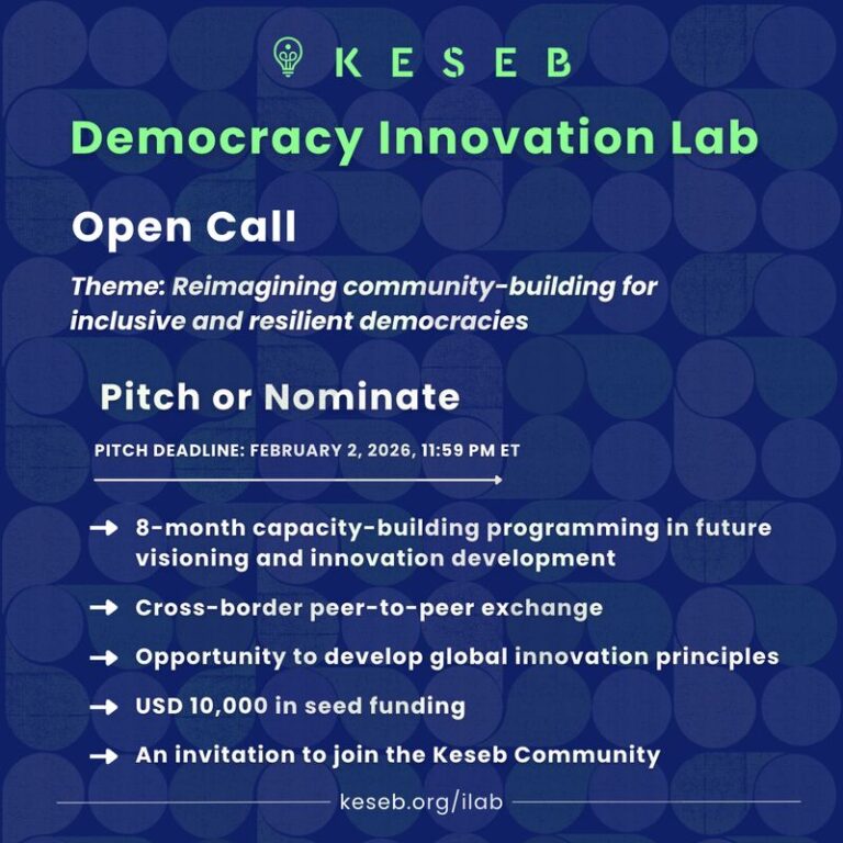 Democracy Innovation Lab: 10 Reasons It’s a Global Opportunity for Community-Building Innovators