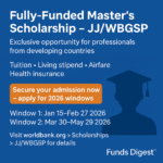 The Joint Japan/World Bank Graduate Scholarship Programme