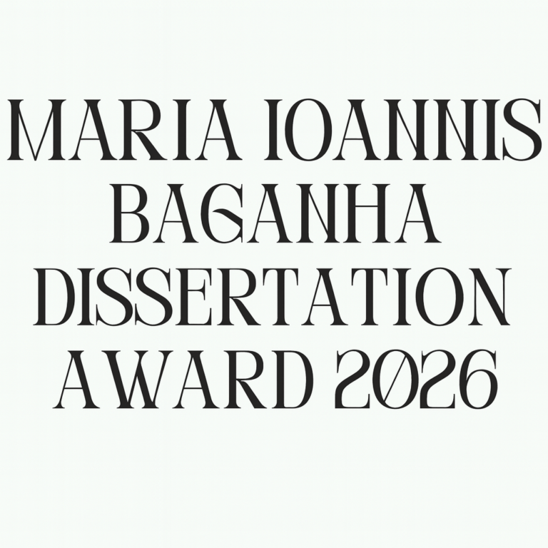 Opportunity to Gain Global Recognition in Migration Research: Apply for the Maria Ioannis Baganha Dissertation Award 2026