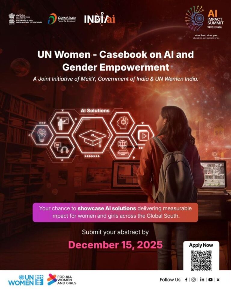 AI Impact Summit 2026: Call for Gender-Responsive AI Solutions from the Global South