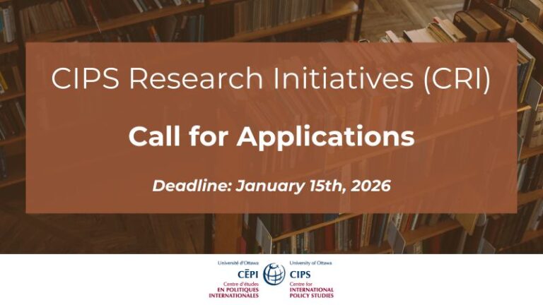 Apply Now: Initiatives de recherche du CÉPI 2025/2026 – Call for Innovative Research Proposals