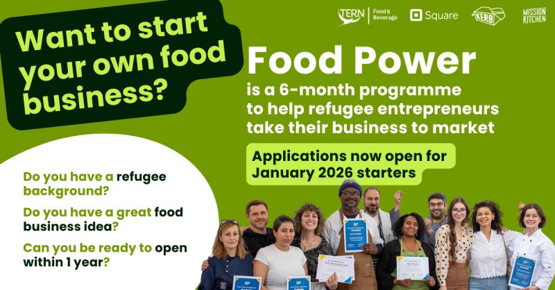 1764246313329 Food Power: 6-Month Food Incubator Programme for Refugee Entrepreneurs