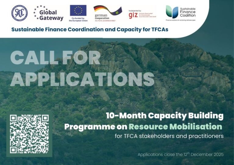 Resource Mobilisation Capacity Building Program for TFCA Practitioners and Stakeholders
