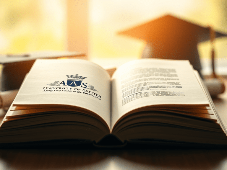 A.S. Hornby Educational Trust Scholarship at University of Exeter