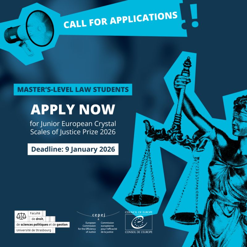 Junior European Crystal Scales of Justice Prize 2026: Full Guide & Eligibility — Apply Now