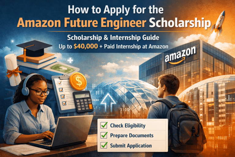Amazon Future Engineer Scholarship: How to Qualify and Apply